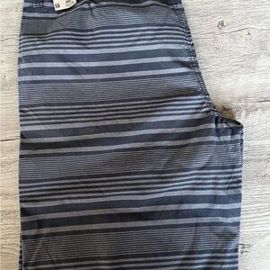 Black Jack Bermuda Shorts Men’s 38 Blue Stripe Surfing Beach Summer NWT